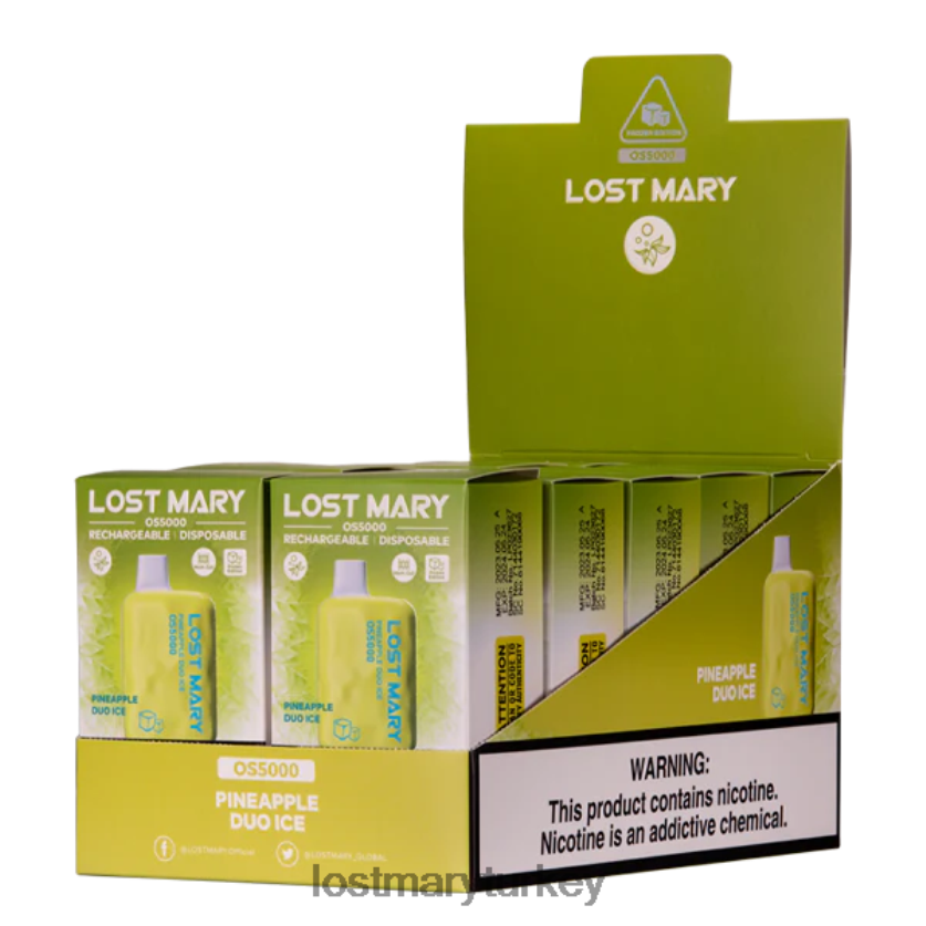 LOST MARY Vape Price - kayıp mary os5000 ananas ikilisi buz ZXVTXX56